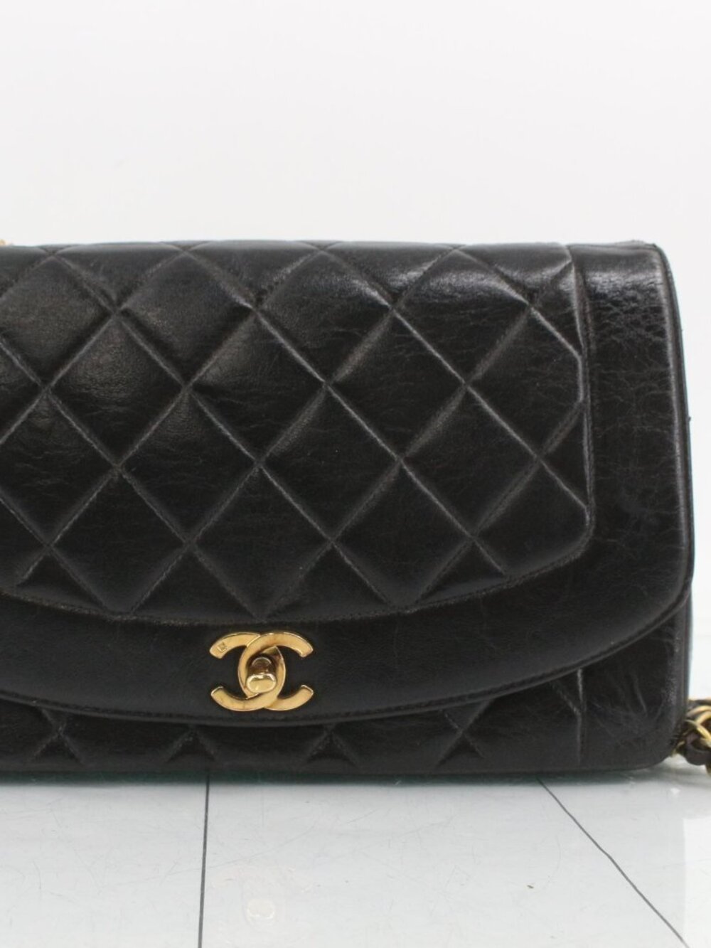Chanel Black Lambskin Flap Bag